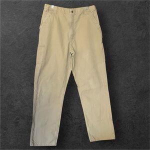 Carhartt Men's Cargo Carpenter Pants 36x34 Loose fit